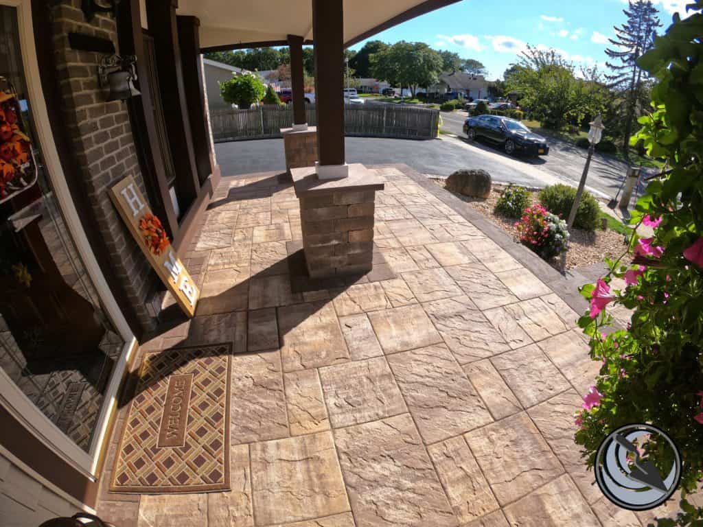cambridge pavers sahara chestnut
